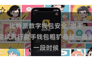 比特派数字钱包安全  您不错尝试再行脱手钱包粗犷恭候一段时候