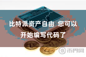 比特派资产自由  您可以开始编写代码了